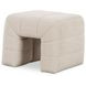 Verity Oatmeal Upholstered Stool