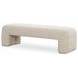 Verity Oatmeal Upholstered Bed Bench