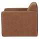 Leo Light Brown Upholstered Accent Chair
