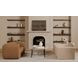 Leo Taupe Upholstered Accent Chair