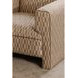 Leo Taupe Upholstered Accent Chair
