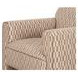 Leo Taupe Upholstered Accent Chair