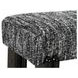 Priya Black Upholstered Bed Bench