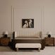 Priya Off White Upholstered Bed Bench