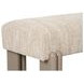 Priya Off White Upholstered Bed Bench