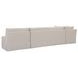 Fable Beige 4 Piece L Shape Modular Sectional