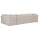 Fable Beige 5 Piece U Shape Modular Sectional with Sofa