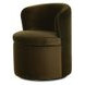 Dane Green Upholstered Swivel Dining Chair