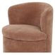 Dane Heritage Pink Upholstered Swivel Dining Chair