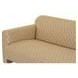 Leo Chartreuse and Cream 90" Sofa