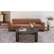 Leo Light Brown 90" Sofa