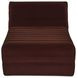 Verity Warm Brown 74" Chaise