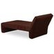 Verity Warm Brown 74" Chaise