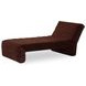 Verity Warm Brown 74" Chaise