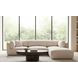Matina Oatmeal Square Ottoman