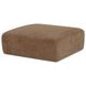 Matina Taupe Square Ottoman