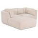 Matina Oatmeal Modular Nook Sectional