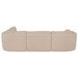 Matina Oatmeal 5 Piece Modular Dream Sectional