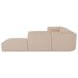 Matina Oatmeal 5 Piece Modular Dream Sectional