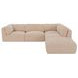 Matina Oatmeal 5 Piece Modular Dream Sectional