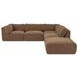 Matina Taupe 5 Piece Modular Dream Sectional
