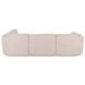 Matina Oatmeal 5 Piece Modular Classic L Sectional