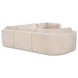 Matina Oatmeal 5 Piece Modular Classic L Sectional