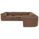 Matina Taupe 5 Piece Modular Classic L Sectional