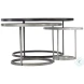 Bonfield Nickel And Black Cocktail Table