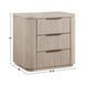 Henry Sand 3 Drawer Nightstand with USB Charging