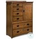 Oak Park Mission 6 Drawer 40" Chest with Door
