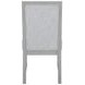 Fiona Mist Gray Upholstered Dining Side Chair Set of 2