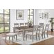 Mariana Gray Upholstered Side Chair Set of 2