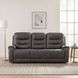Oberon Dark Gray Double 87" Reclining Sofa