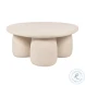 Rahul Off White Round Coffee Table