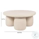 Rahul Off White Round Coffee Table