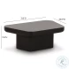 Yoko Black Small Coffee Table