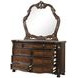 Bella Notte Brown Upholstered Sleigh Bedroom Set with USB Charging