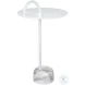 Will White 25" Side Table