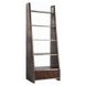 Brancaster Bronze Leather Bookcase
