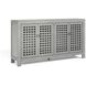 Rio Gray 4 Door Accent Cabinet