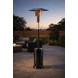 Solara Hammered Black Outdoor Standing Heater
