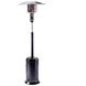 Solara Hammered Black Outdoor Standing Heater