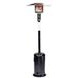 Solara Hammered Black Outdoor Standing Heater