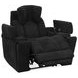 Phoenix Cabot Ebony Zero Gravity Power Recliner with LED and USB Charging