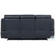 Sorellian Opulent Navy Leather Power Reclining Living Room Set