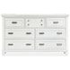 Charleston White Dove Panel Bedroom Set