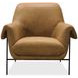 Ambroise Brown Leather Club Chair