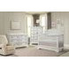 Olivia Brushed White 6 Drawer Dresser