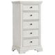Olivia Brushed White Youth Panel Bedroom Set